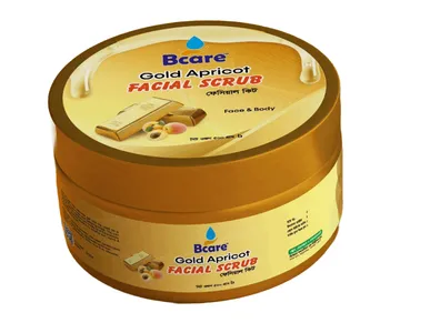 Gold Apricot Facial Scrub